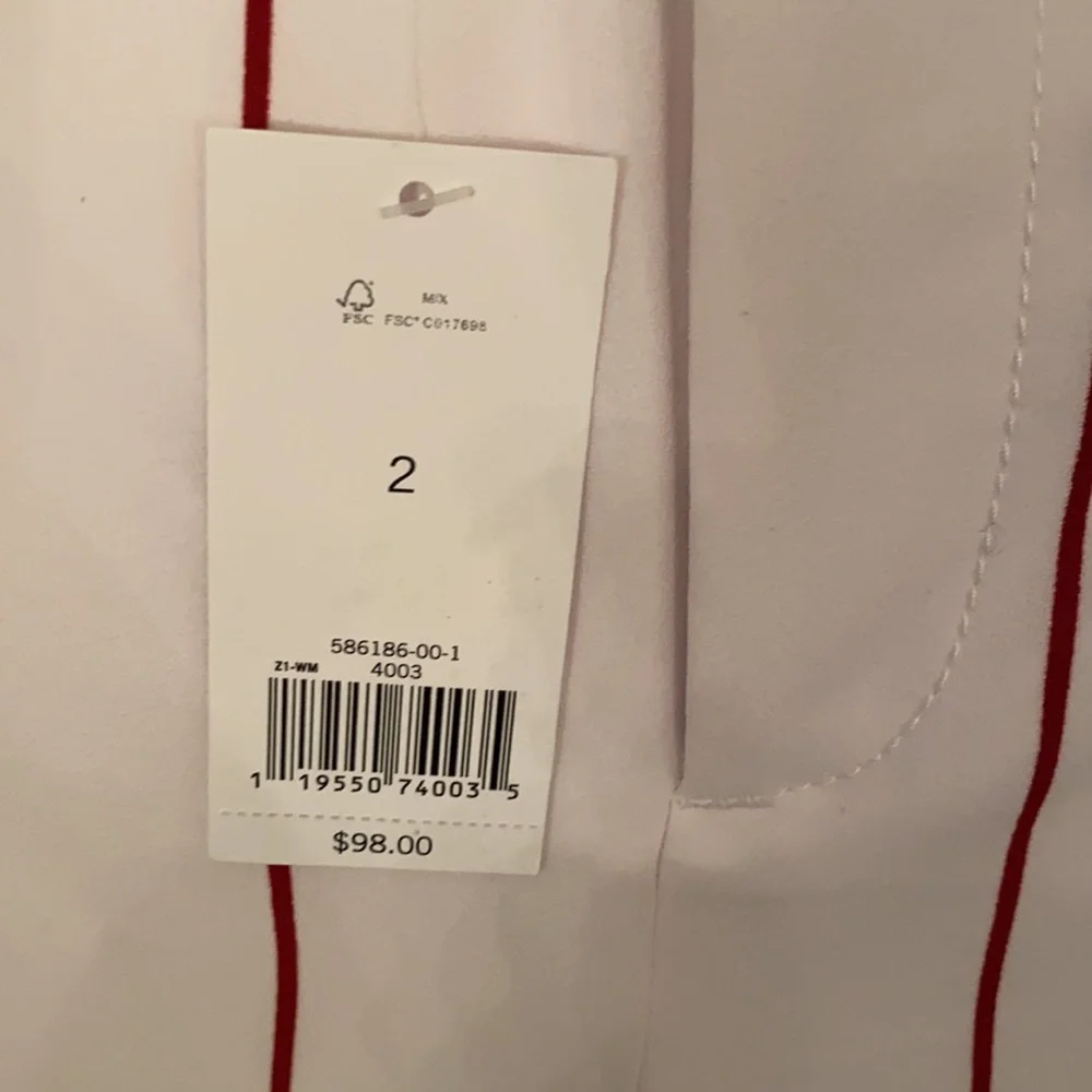 NWT Banana Republic Striped Pants Blake Fit - Picture 6 of 8